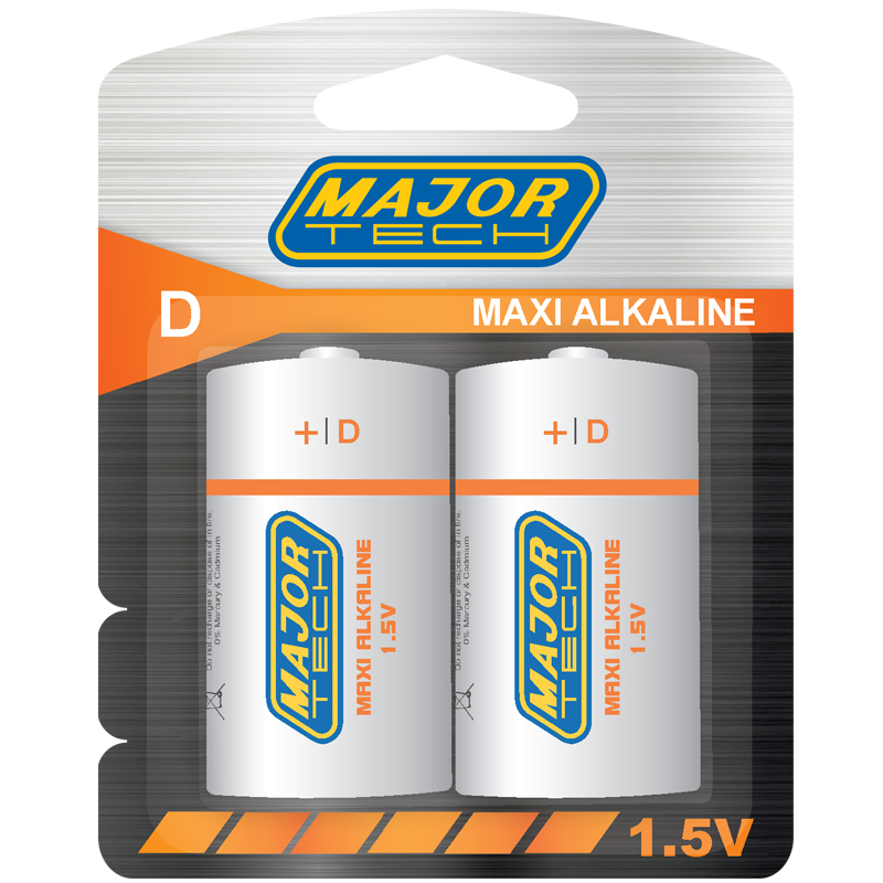 D Maxi Alkaline Battery | MajorTech