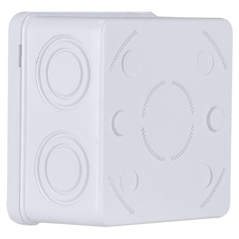 IP55 Junction Boxes with Knock Outs (85mm x 85mm x 50mm) | MajorTech