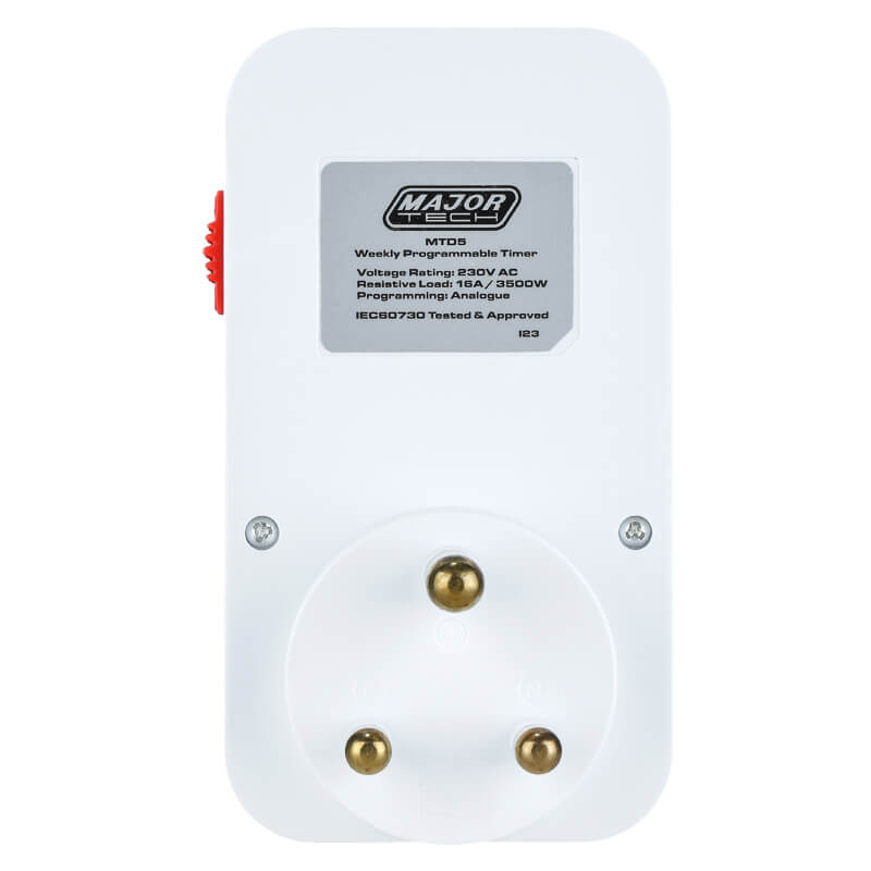 Weekly Analogue Programmable Timer | MajorTech