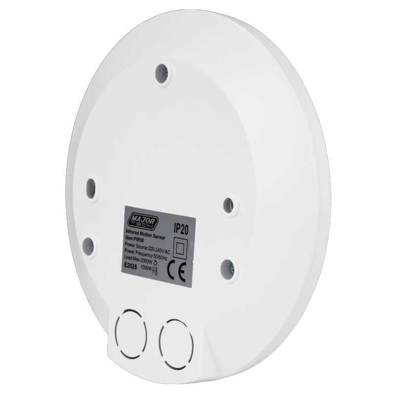 360° PIR Motion Sensor - IP20 | MajorTech