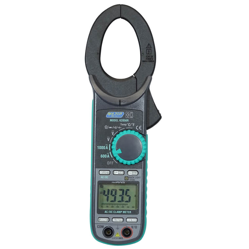1000A Professional AC/DC True RMS Clamp Meter | MajorTech